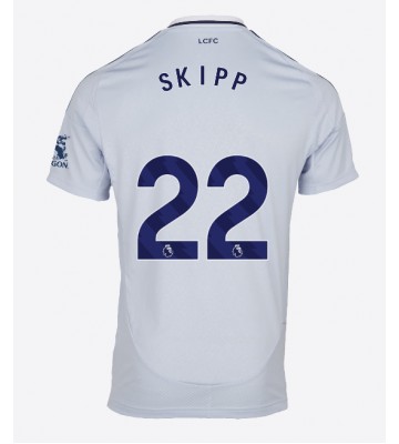 Leicester City Oliver Skipp #22 Tredje trøje 2024-25 Kort ærmer